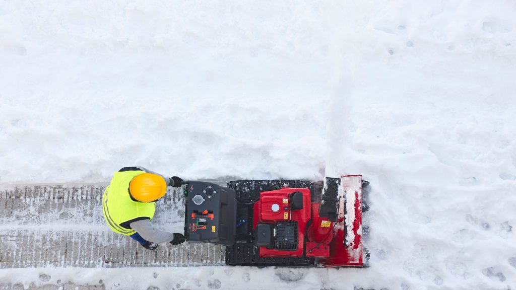 Snow removal gear and services